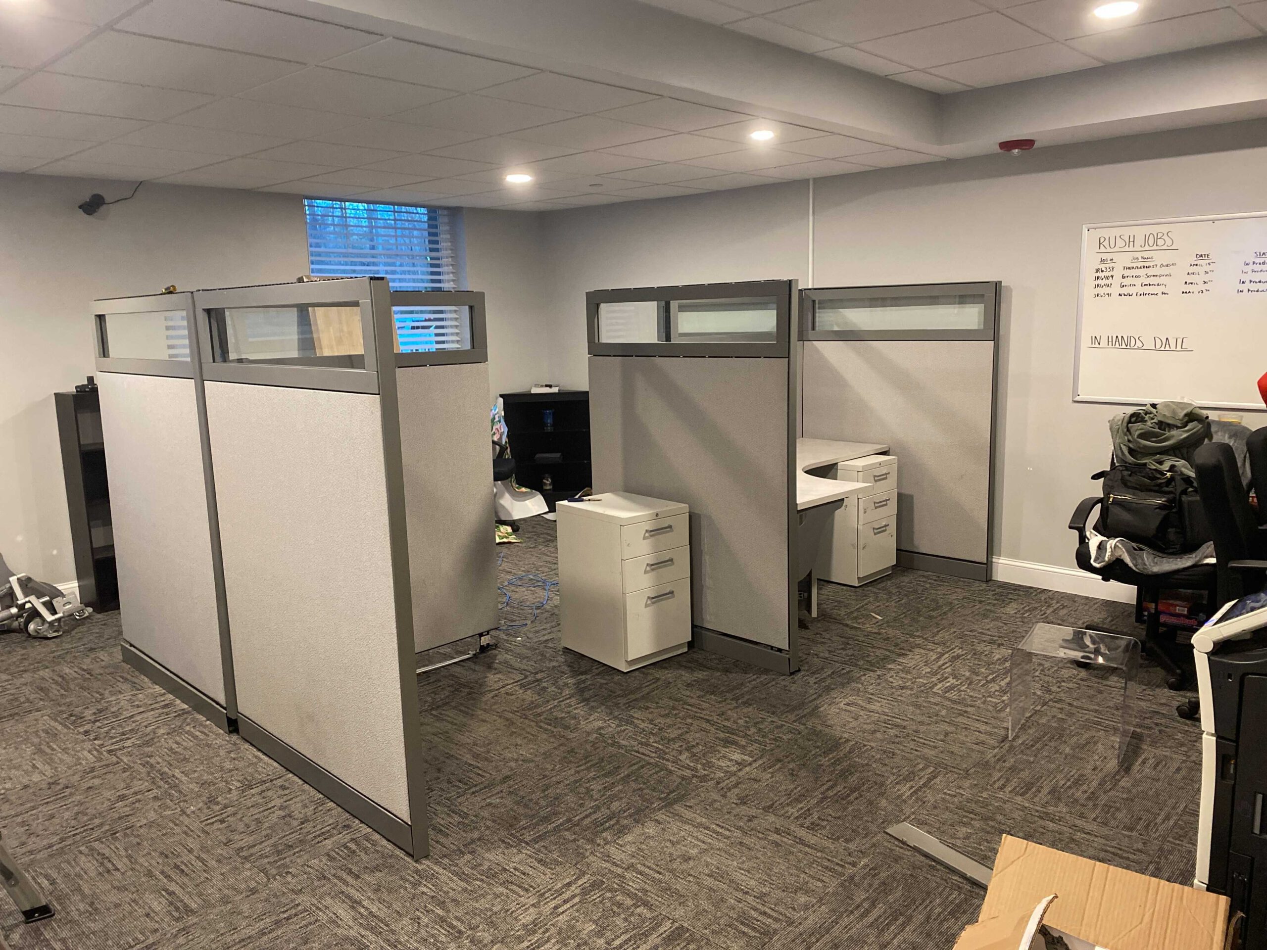 office cubicles